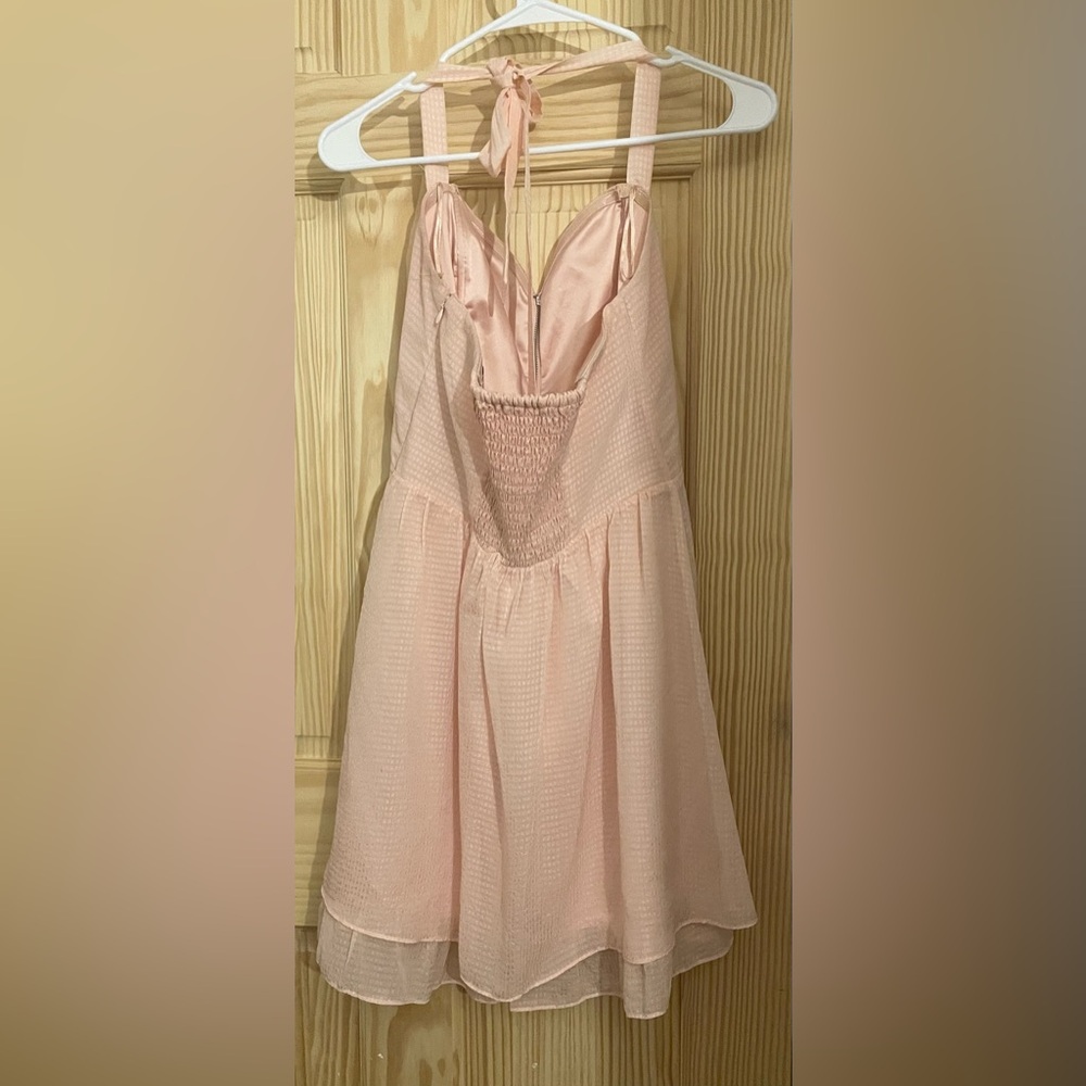 💖💖NicePeach color Strapless Dress - Picture 11 of 13